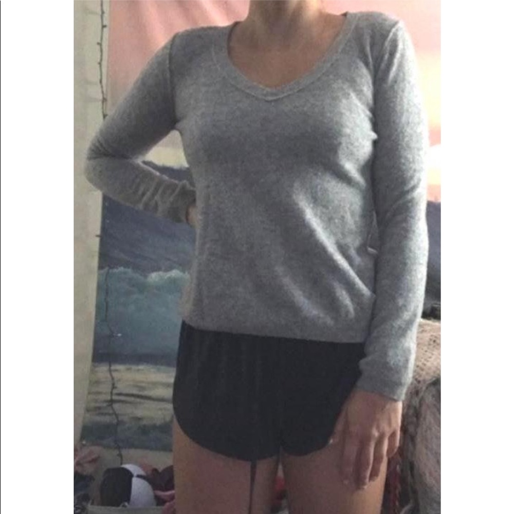 Grey Chasmere Sweater